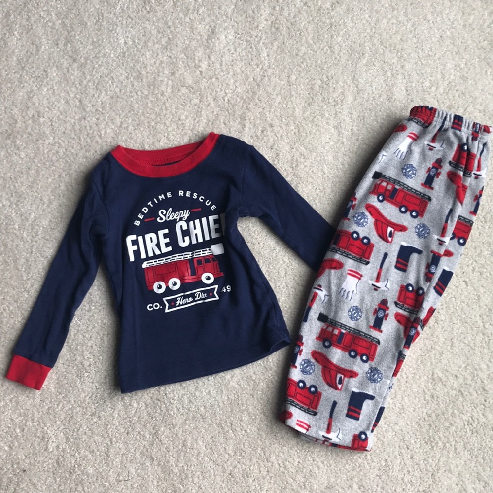 24 Months Carter’s Fireman PJs